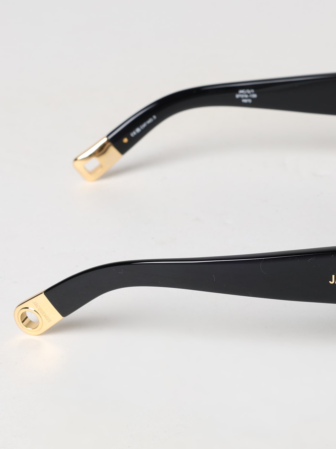 JACQUEMUS OCCHIALI DA SOLE: Occhiali da sole Les Lunettes Pilota sunglasses Jacquemus, Nero - Img 3