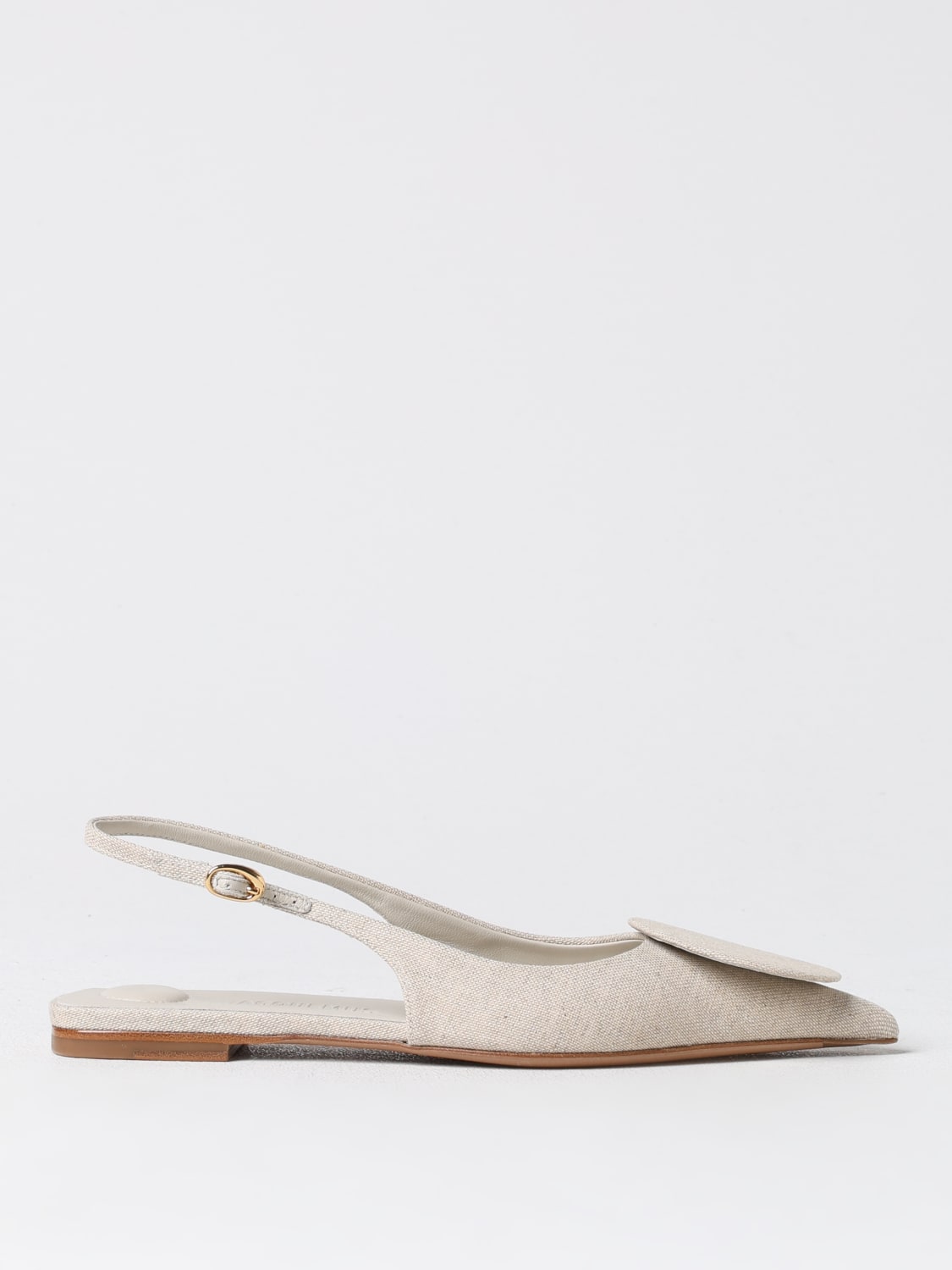 JACQUEMUS BALLERINES: Ballerines femme Jacquemus, Gris - Img 1