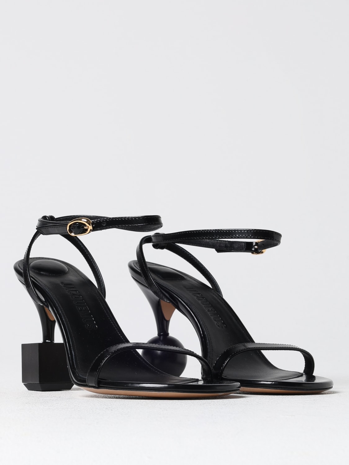 JACQUEMUS SANDALIAS DE TACÓN: Zapatos de tacón mujer Jacquemus, Negro - Img 2