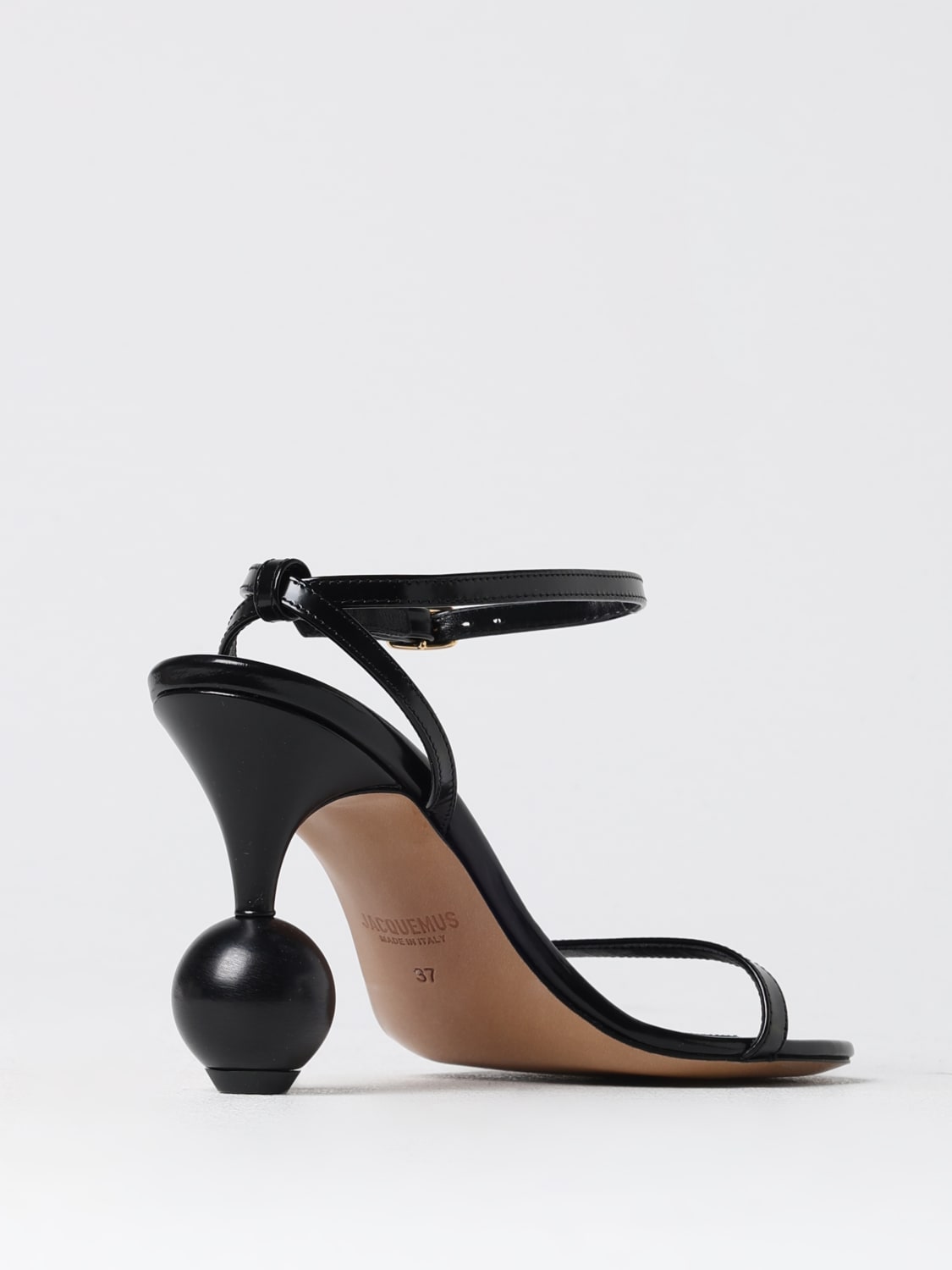 JACQUEMUS SANDALIAS DE TACÓN: Zapatos de tacón mujer Jacquemus, Negro - Img 3