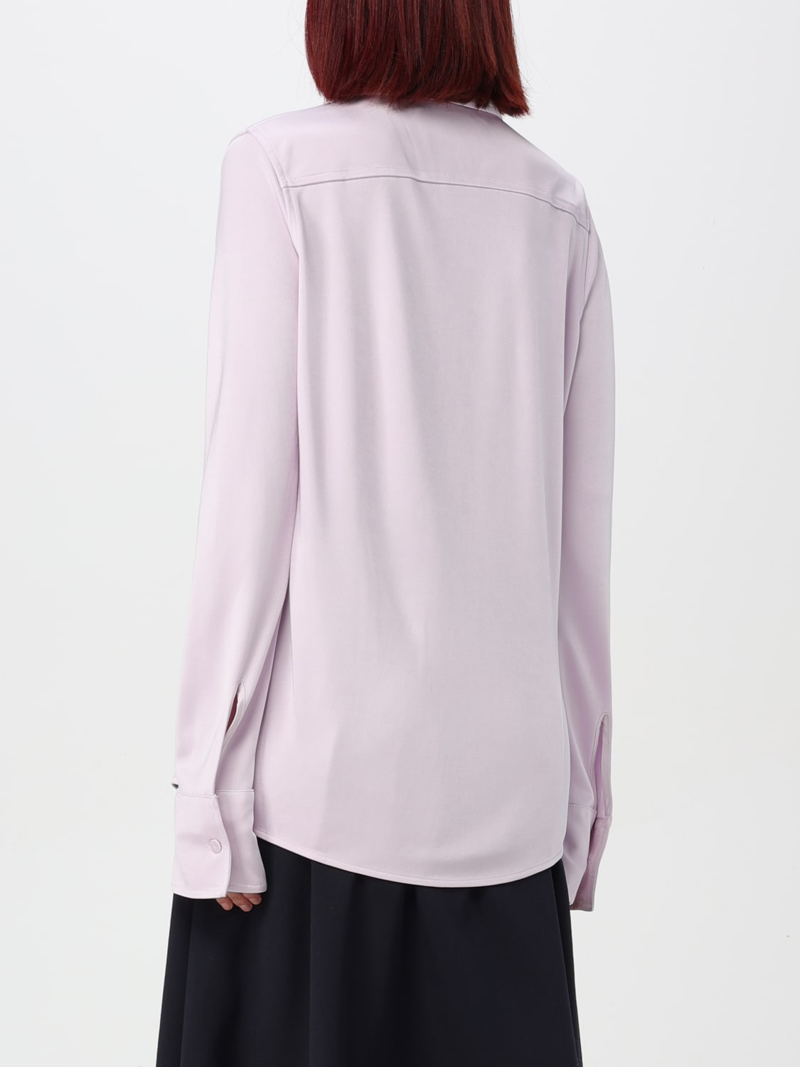 JIL SANDER SHIRT: Shirt woman Jil Sander, Lilac - Img 3