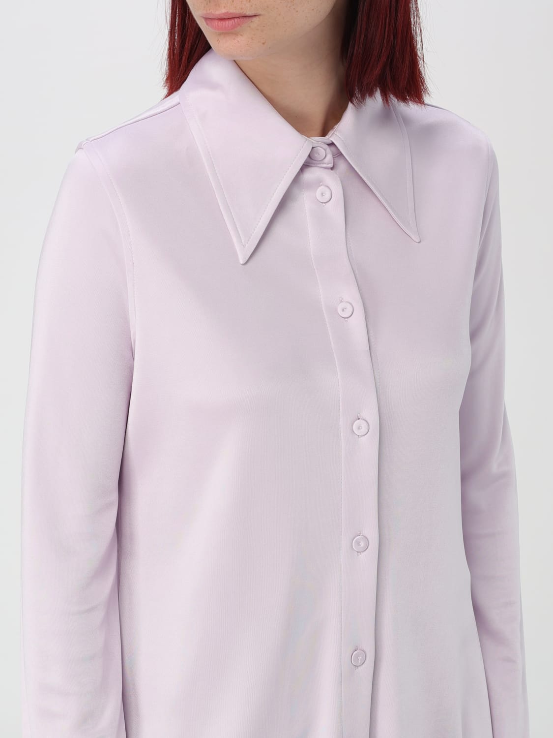 JIL SANDER SHIRT: Shirt woman Jil Sander, Lilac - Img 5