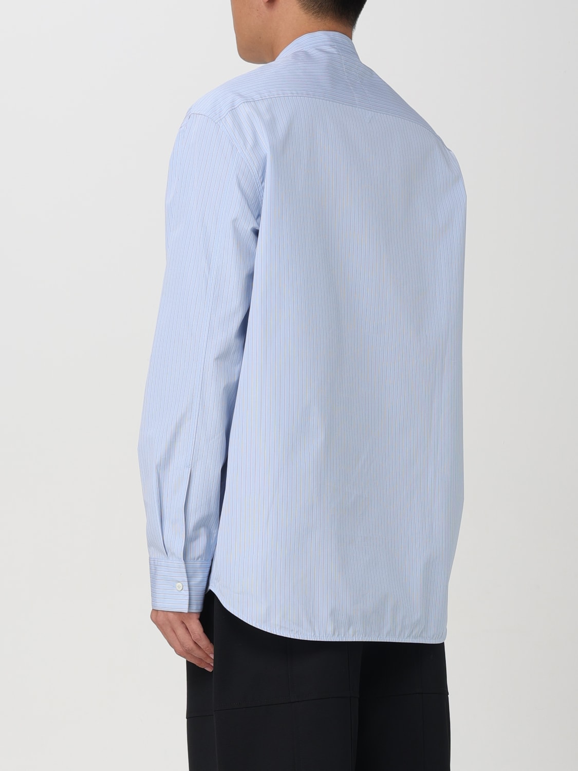 JIL SANDER CAMISA: Camisa hombre Jil Sander, Azul Oscuro - Img 3