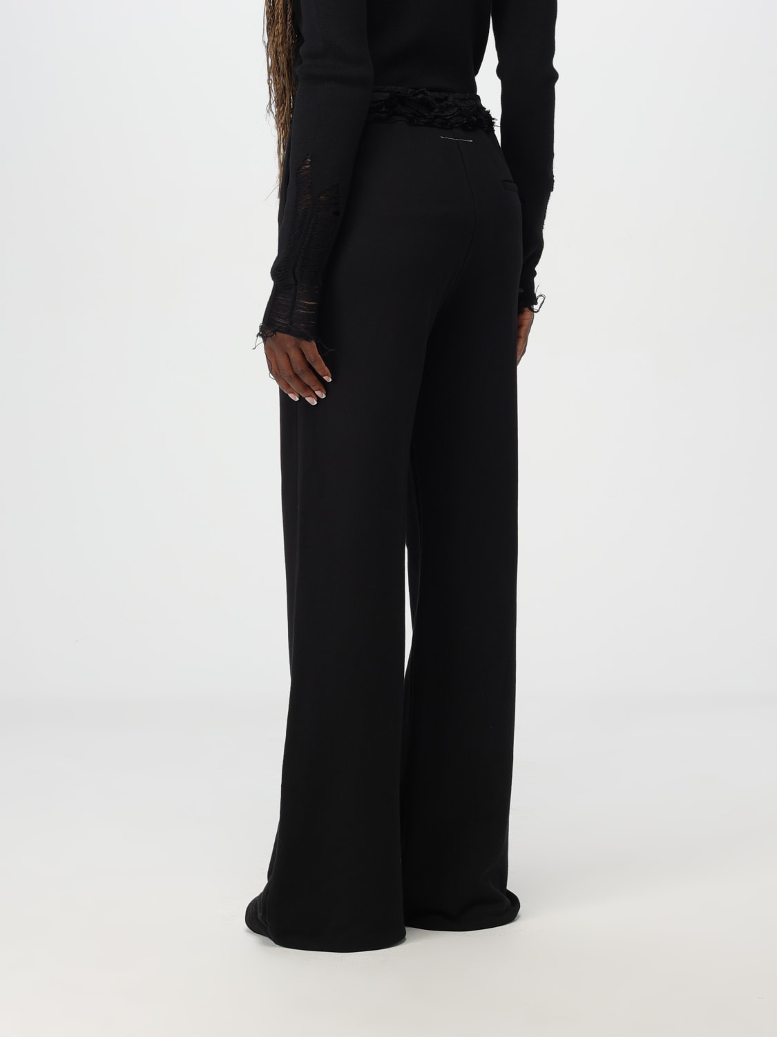 MM6 MAISON MARGIELA PANTS: Pants woman Mm6 Maison Margiela, Black - Img 3