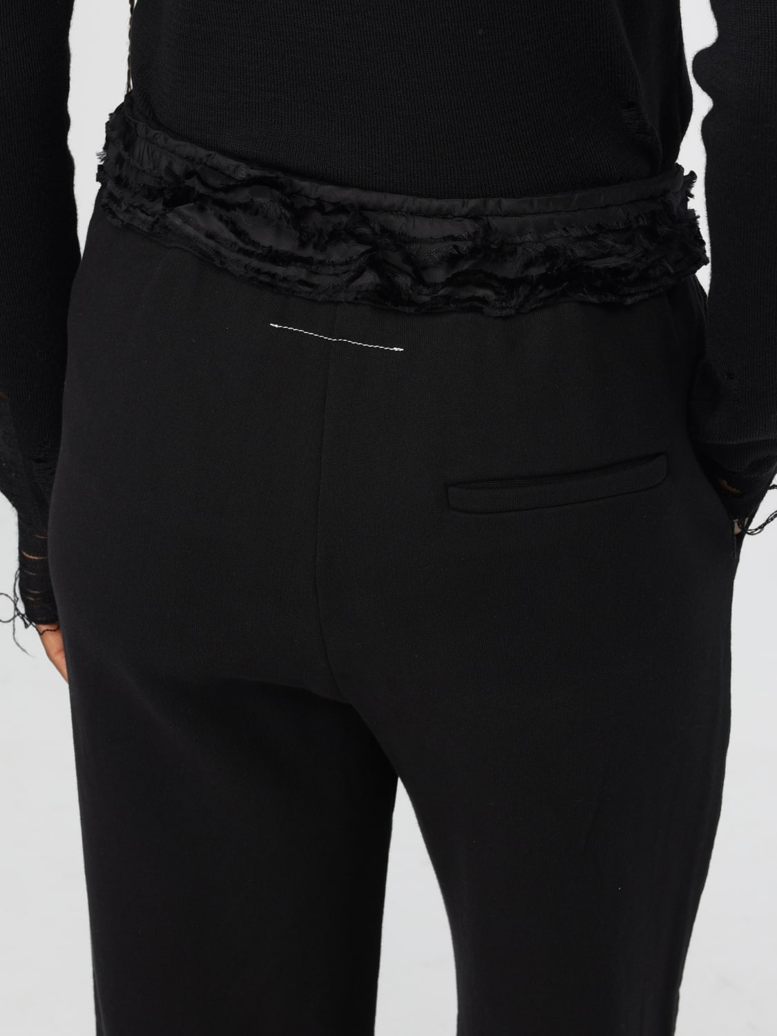 MM6 MAISON MARGIELA PANTS: Pants woman Mm6 Maison Margiela, Black - Img 5