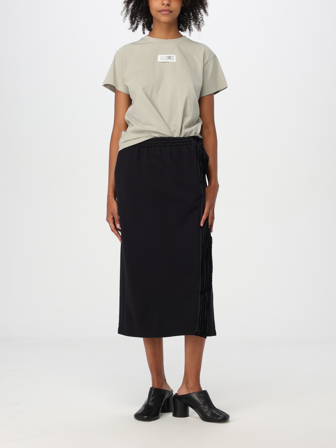 MM6 MAISON MARGIELA SKIRT: Skirt woman Mm6 Maison Margiela, Black - Img 2