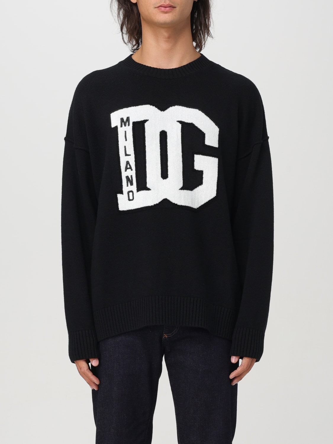 DOLCE & GABBANA SWEATER: Cardigan men Dolce & Gabbana, Black - Img 1