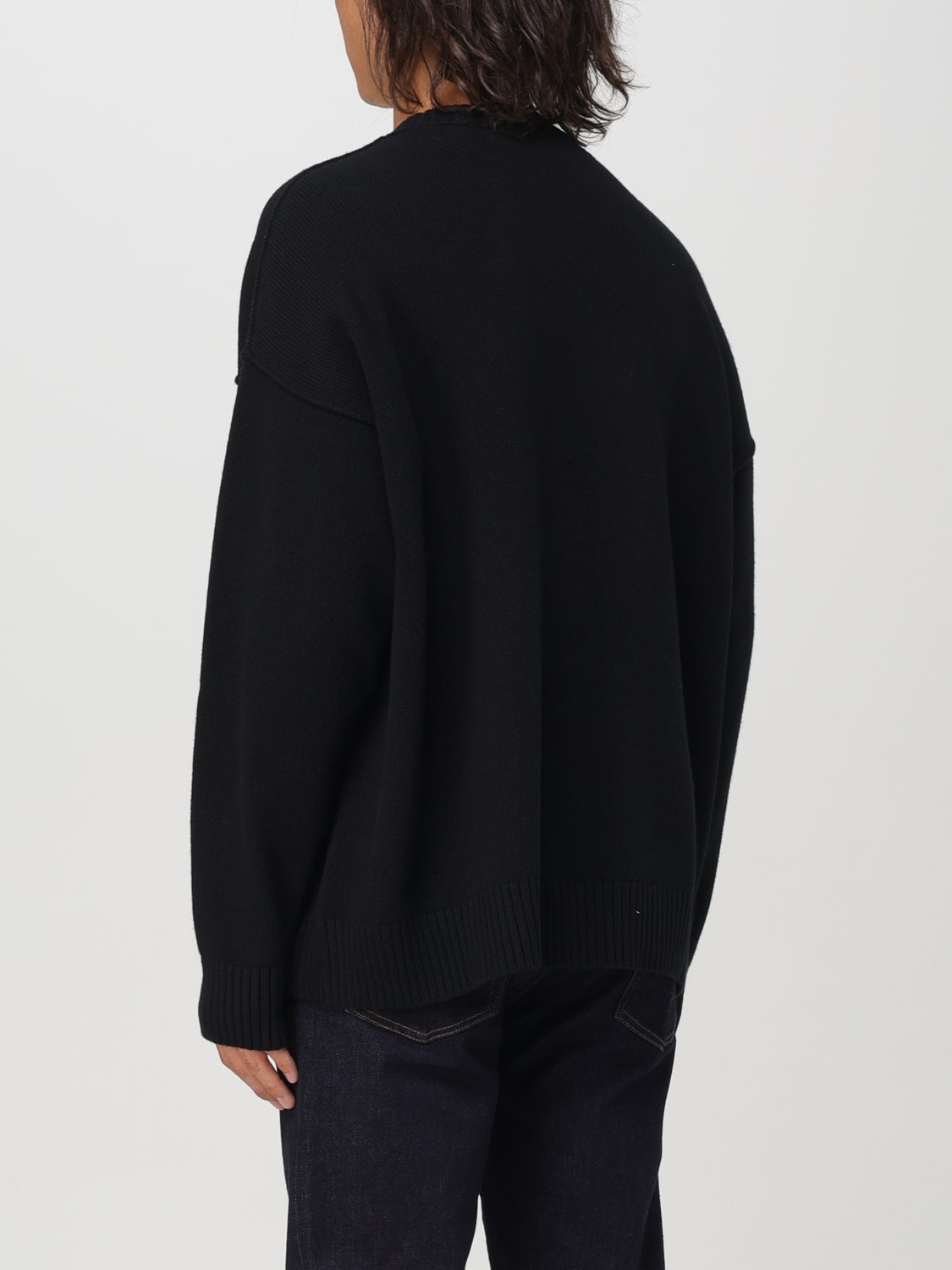 DOLCE & GABBANA SWEATER: Cardigan men Dolce & Gabbana, Black - Img 3