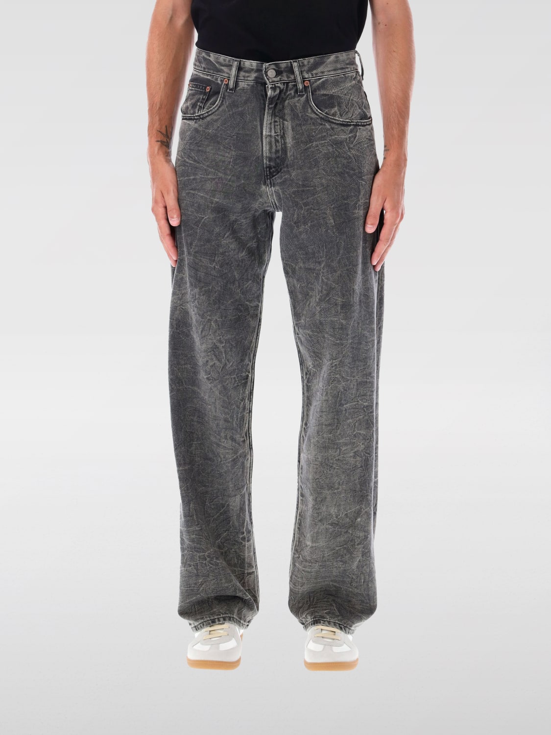 Giglio Jeans MM6 Maison Margiela in denim di cotone