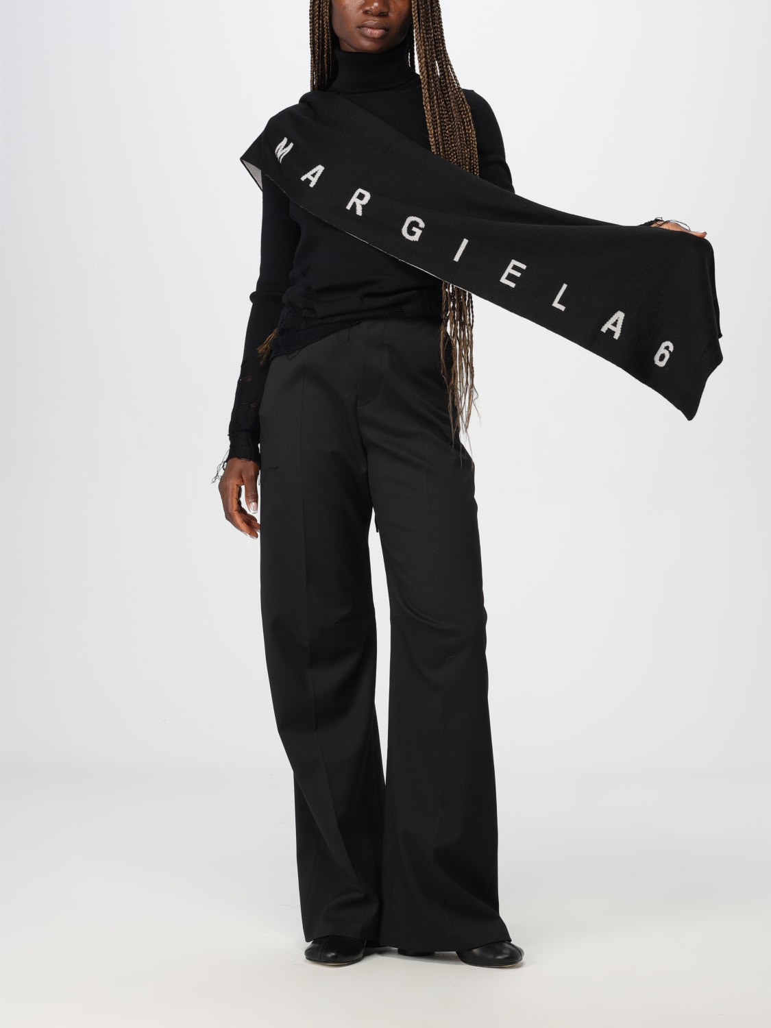 MM6 MAISON MARGIELA PANTS: Pants woman Mm6 Maison Margiela, Black - Img 2