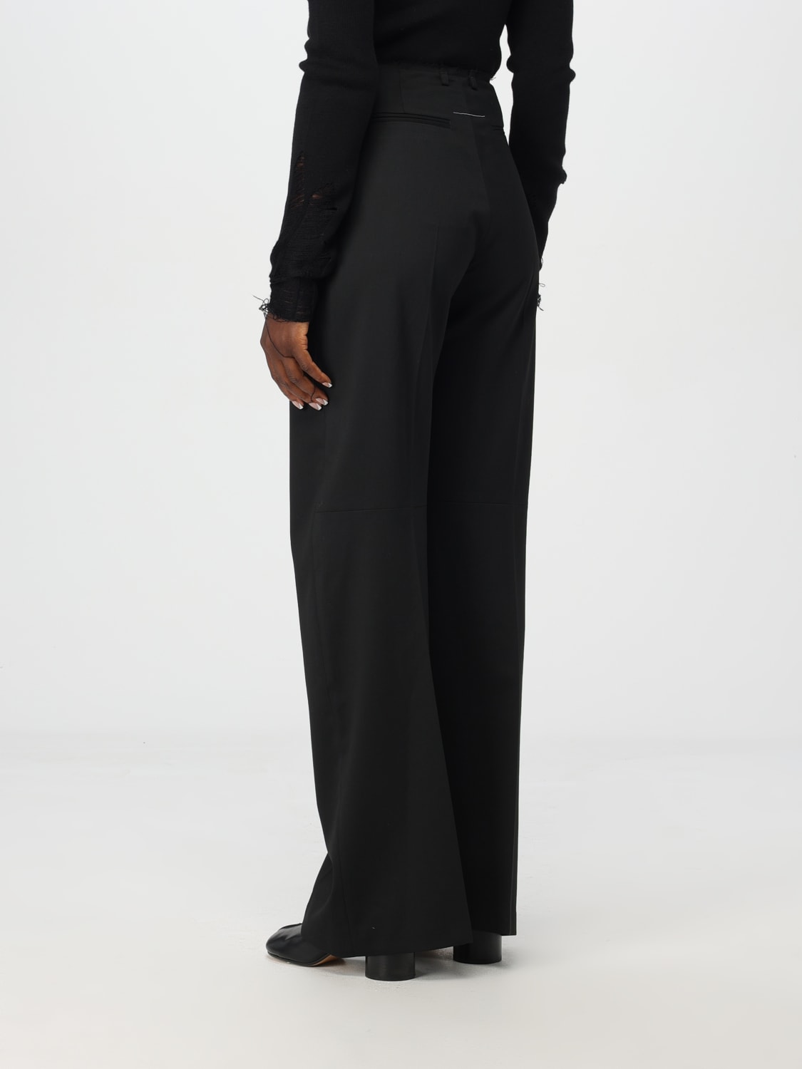 MM6 MAISON MARGIELA PANTS: Pants woman Mm6 Maison Margiela, Black - Img 3