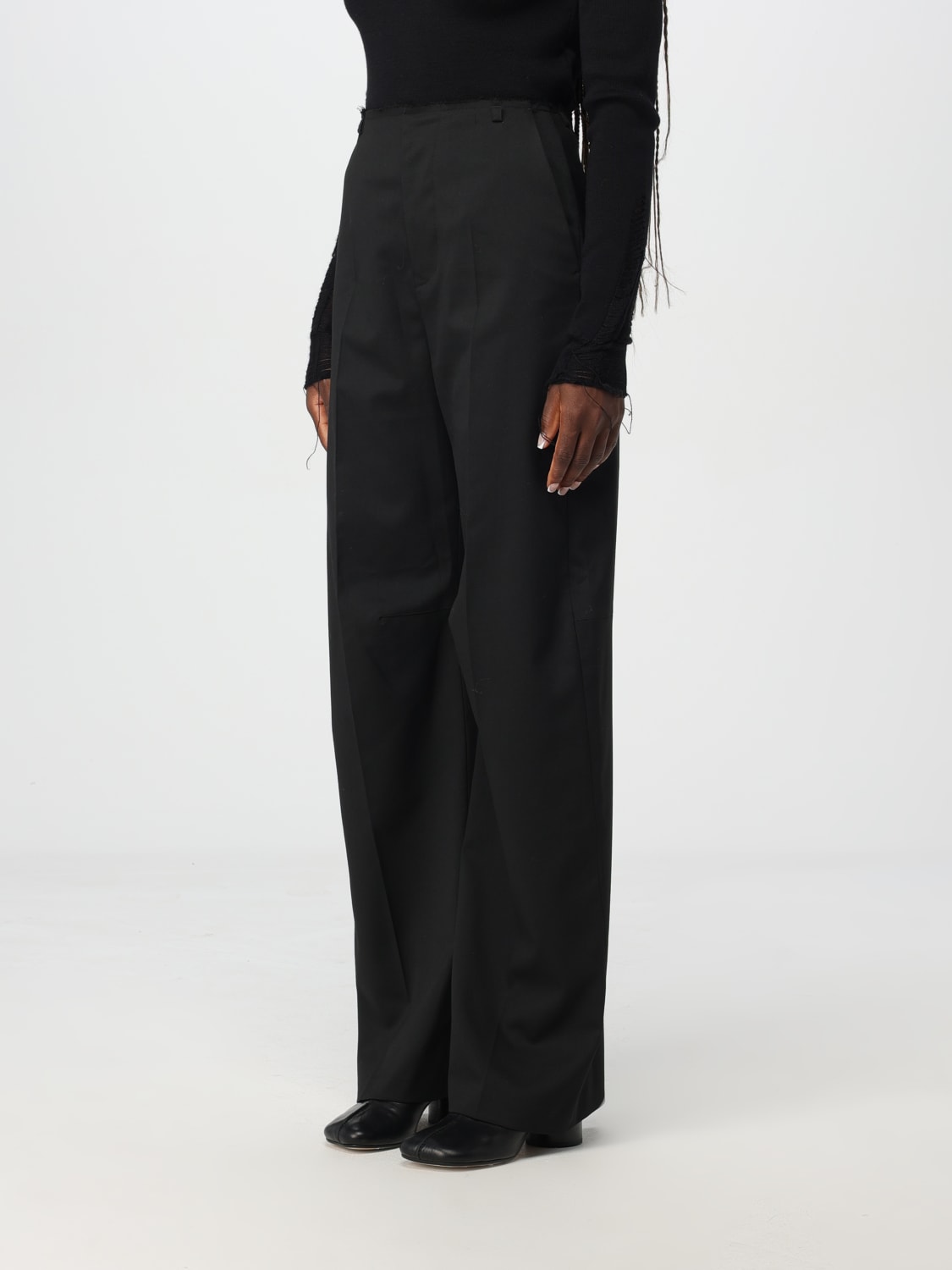 MM6 MAISON MARGIELA PANTS: Pants woman Mm6 Maison Margiela, Black - Img 4