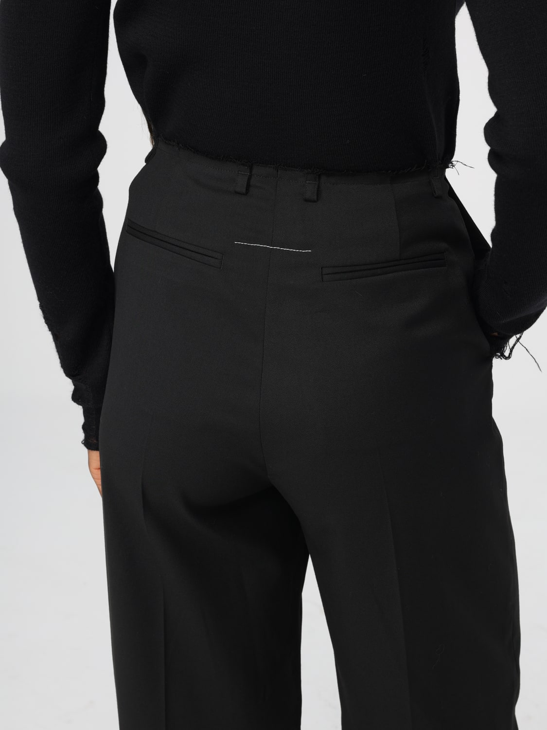 MM6 MAISON MARGIELA PANTS: Pants woman Mm6 Maison Margiela, Black - Img 5