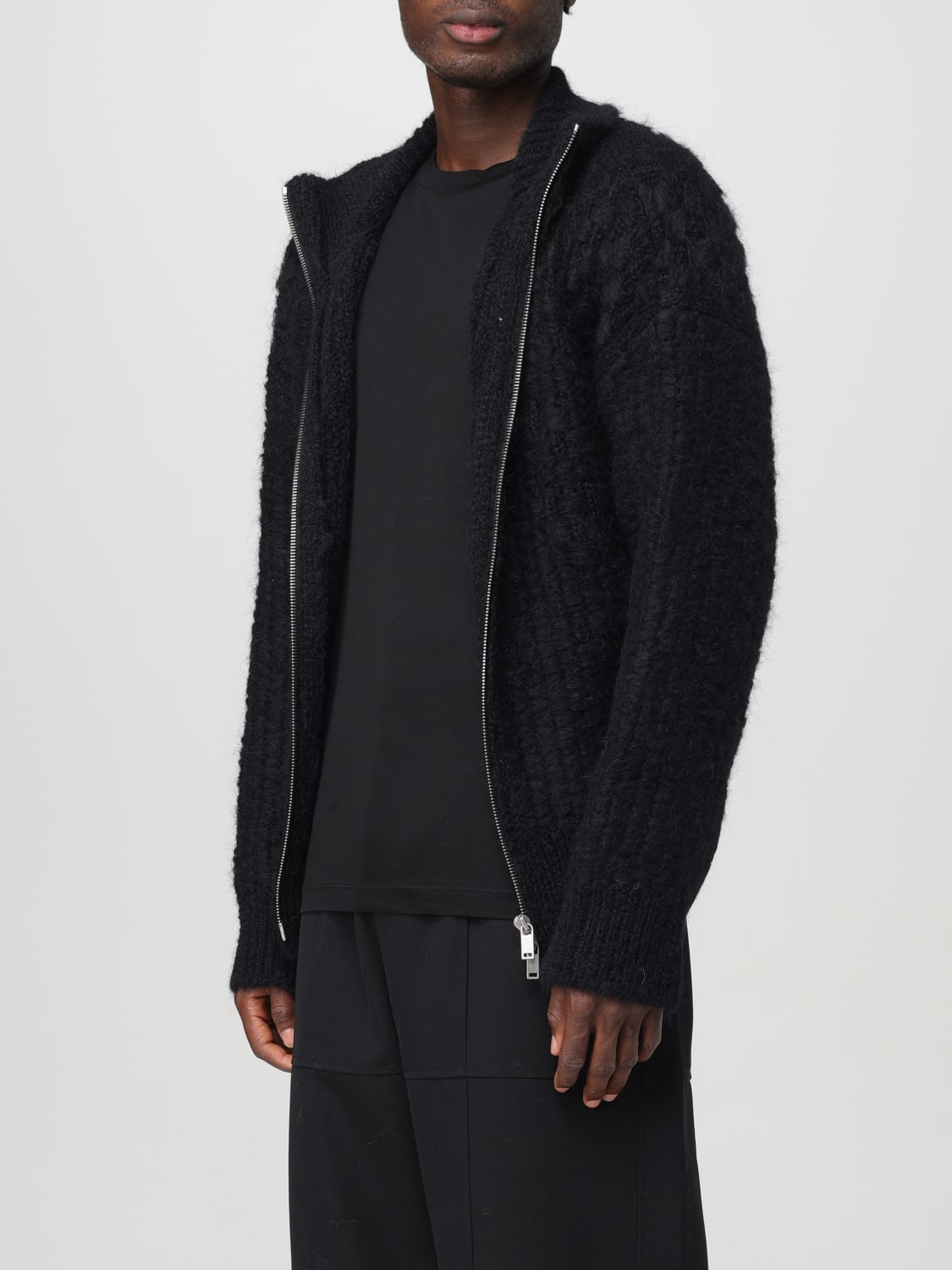 JIL SANDER CARDIGAN: Cardigan men Jil Sander, Black - Img 4