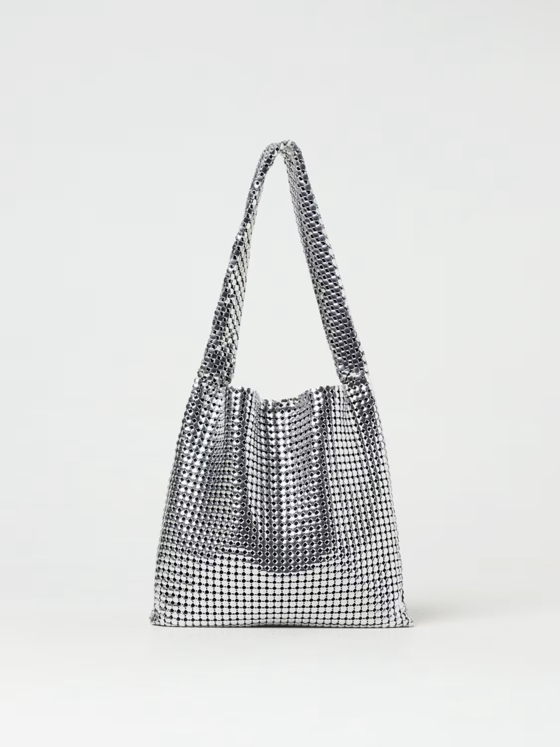 RABANNE SAC PORTÉ ÉPAULE: Sac porté épaule femme Rabanne, Argent - Img 1