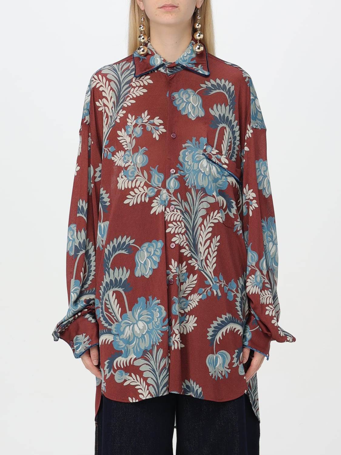 ETRO SHIRT: Top woman Etro, Multicolor - Img 1