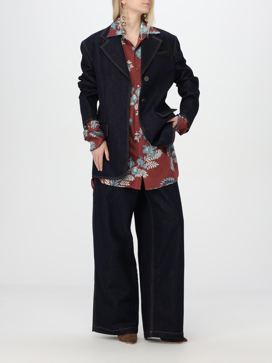 ETRO SHIRT: Top woman Etro, Multicolor - Img 2