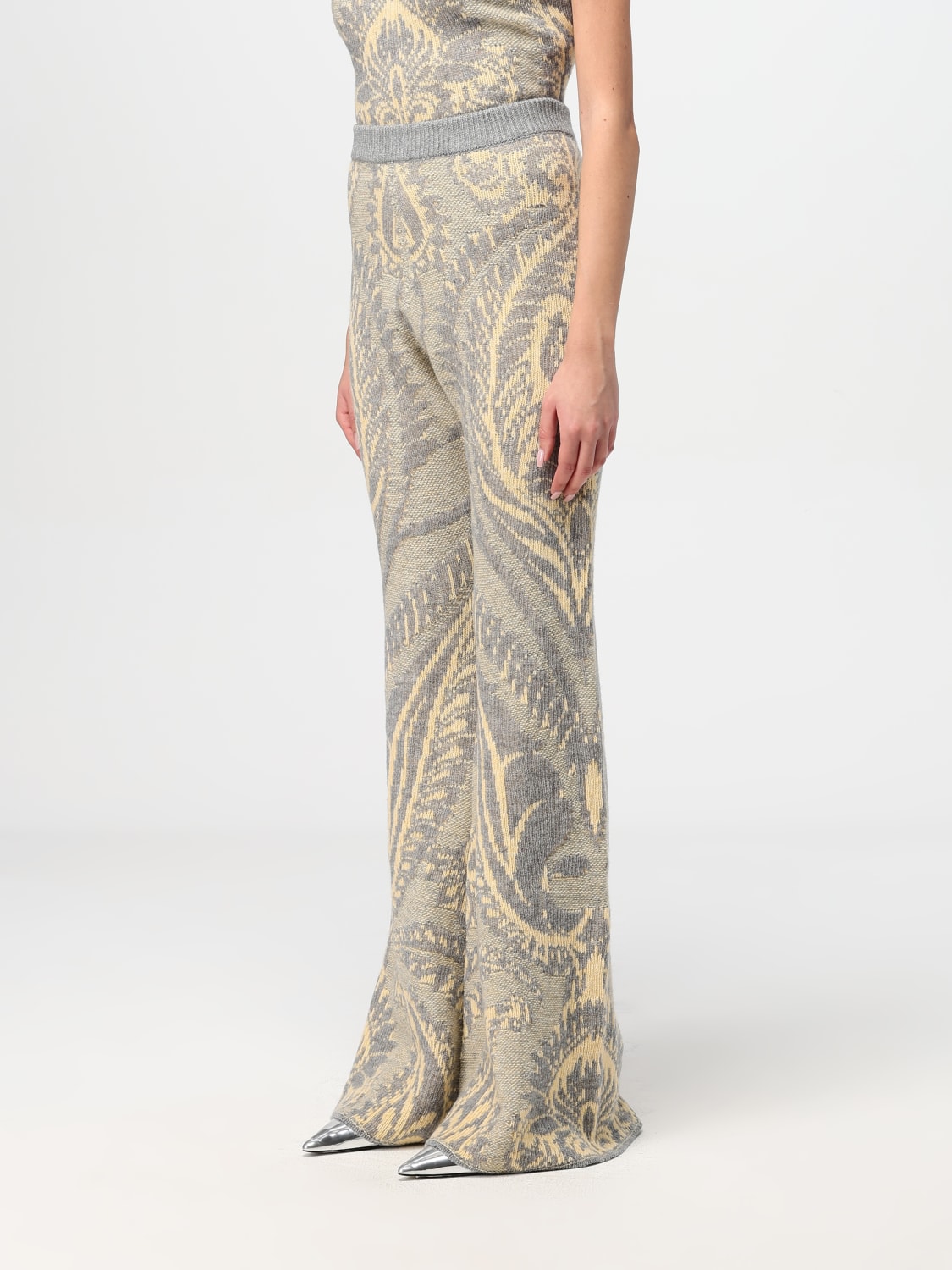 ETRO PANTS: Pants woman Etro, Multicolor - Img 4