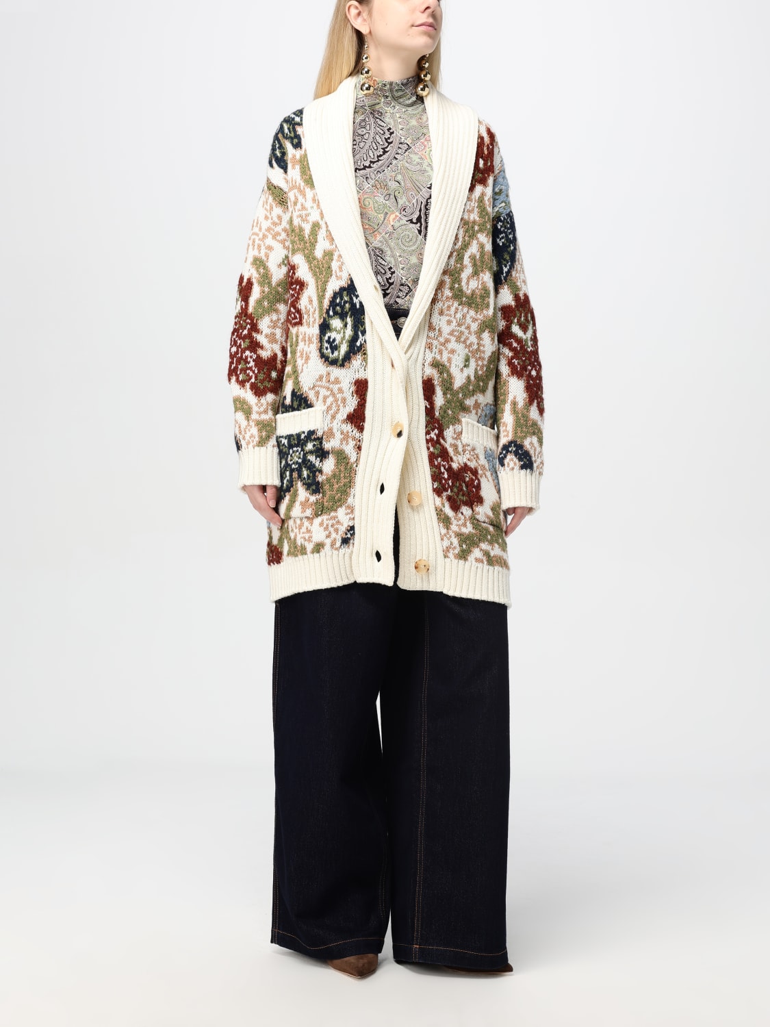 ETRO CARDIGAN: Cardigan woman Etro, Multicolor - Img 2