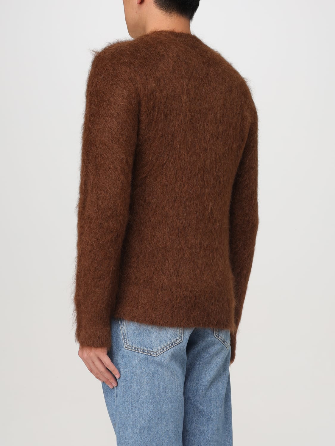 AMI PARIS SWEATER: Sweater men Ami Paris, Brown - Img 2