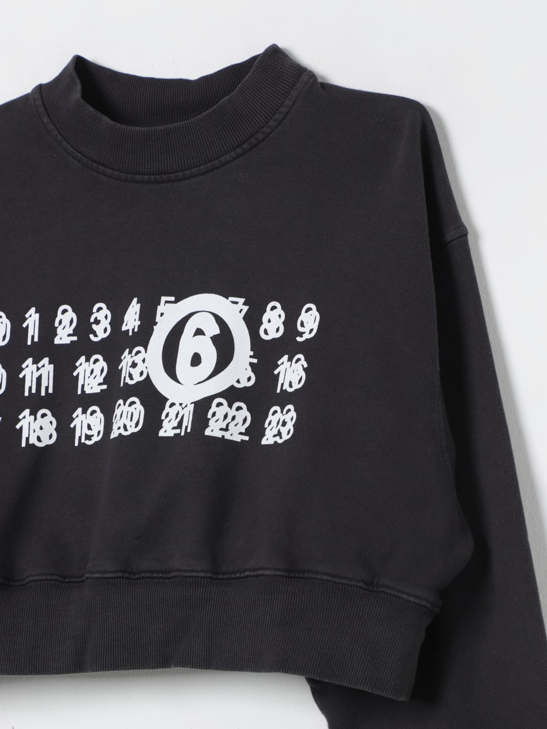 MM6 MAISON MARGIELA SWEATER: Sweater kids Mm6 Maison Margiela, Black - Img 3