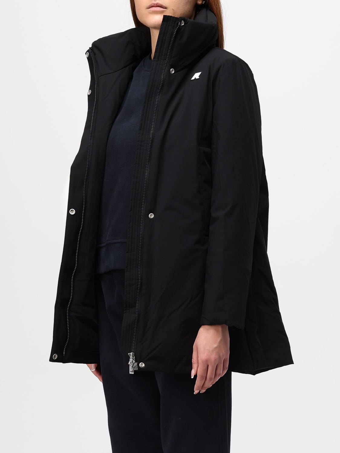 K-WAY VESTE: Manteau femme K-way, Noir - Img 3