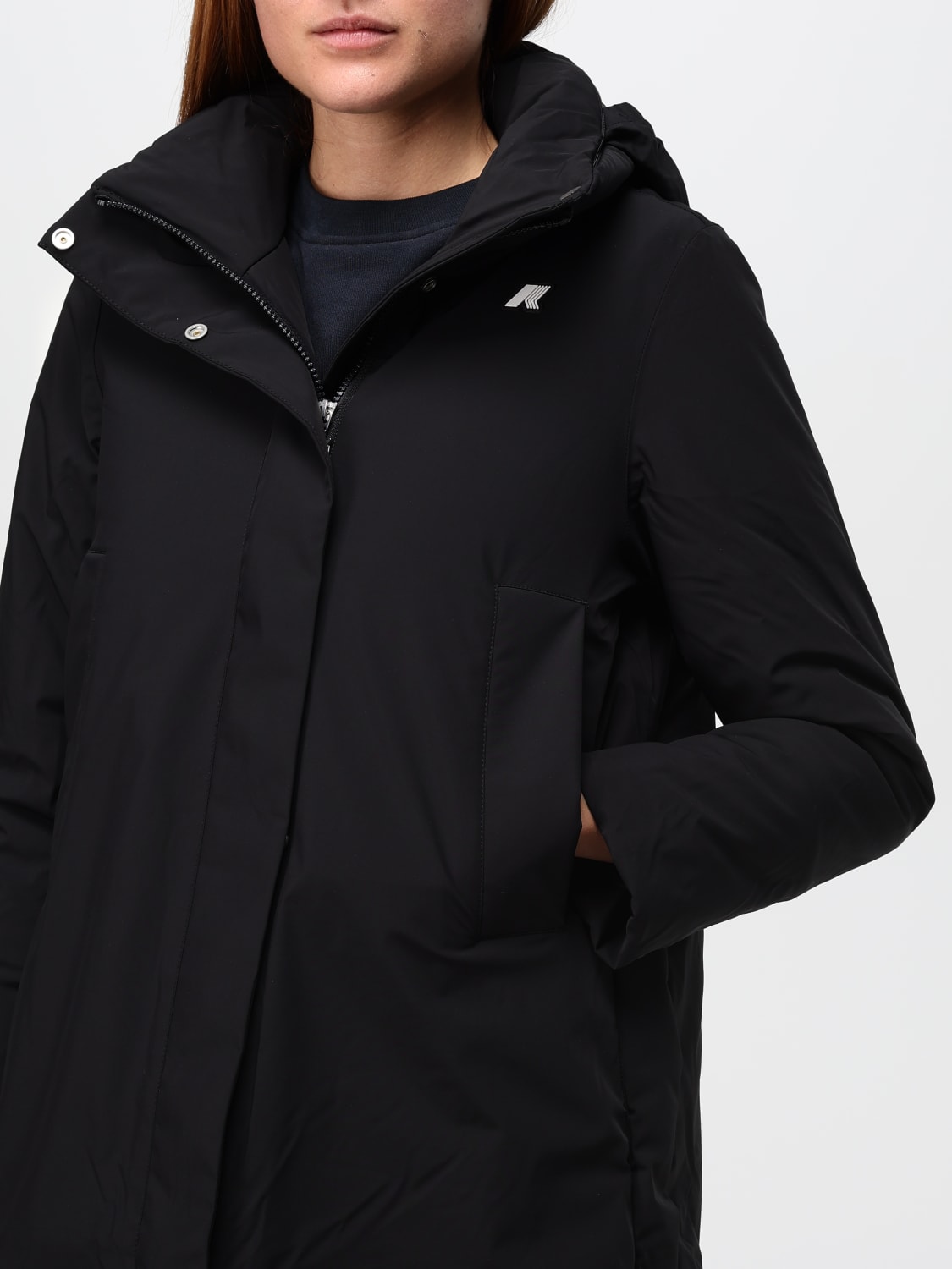 K-WAY VESTE: Manteau femme K-way, Noir - Img 4