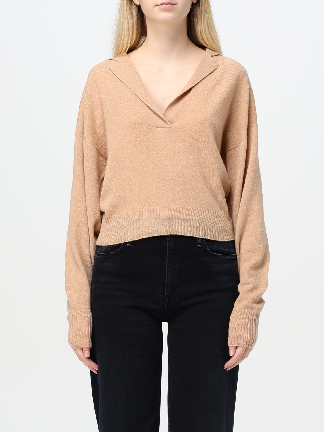 PINKO SWEATER: Sweater woman Pinko, Beige - Img 2