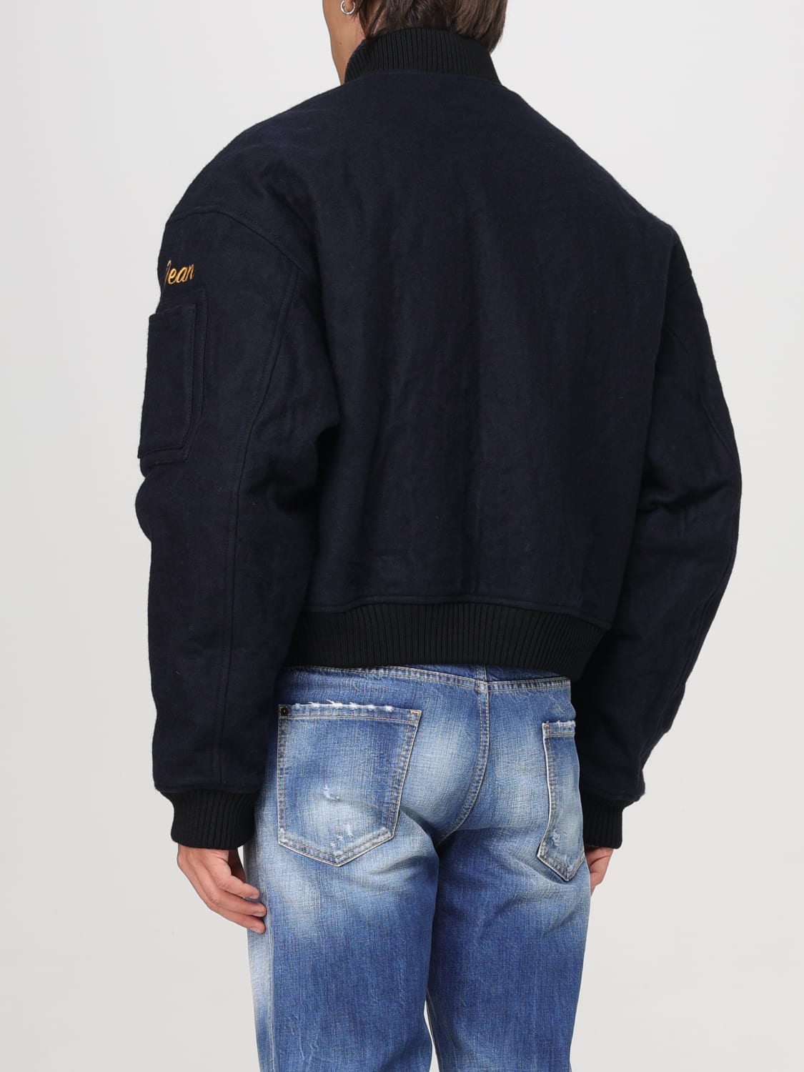 DSQUARED2 VESTE: Veste homme Dsquared2, Bleu Marine - Img 3