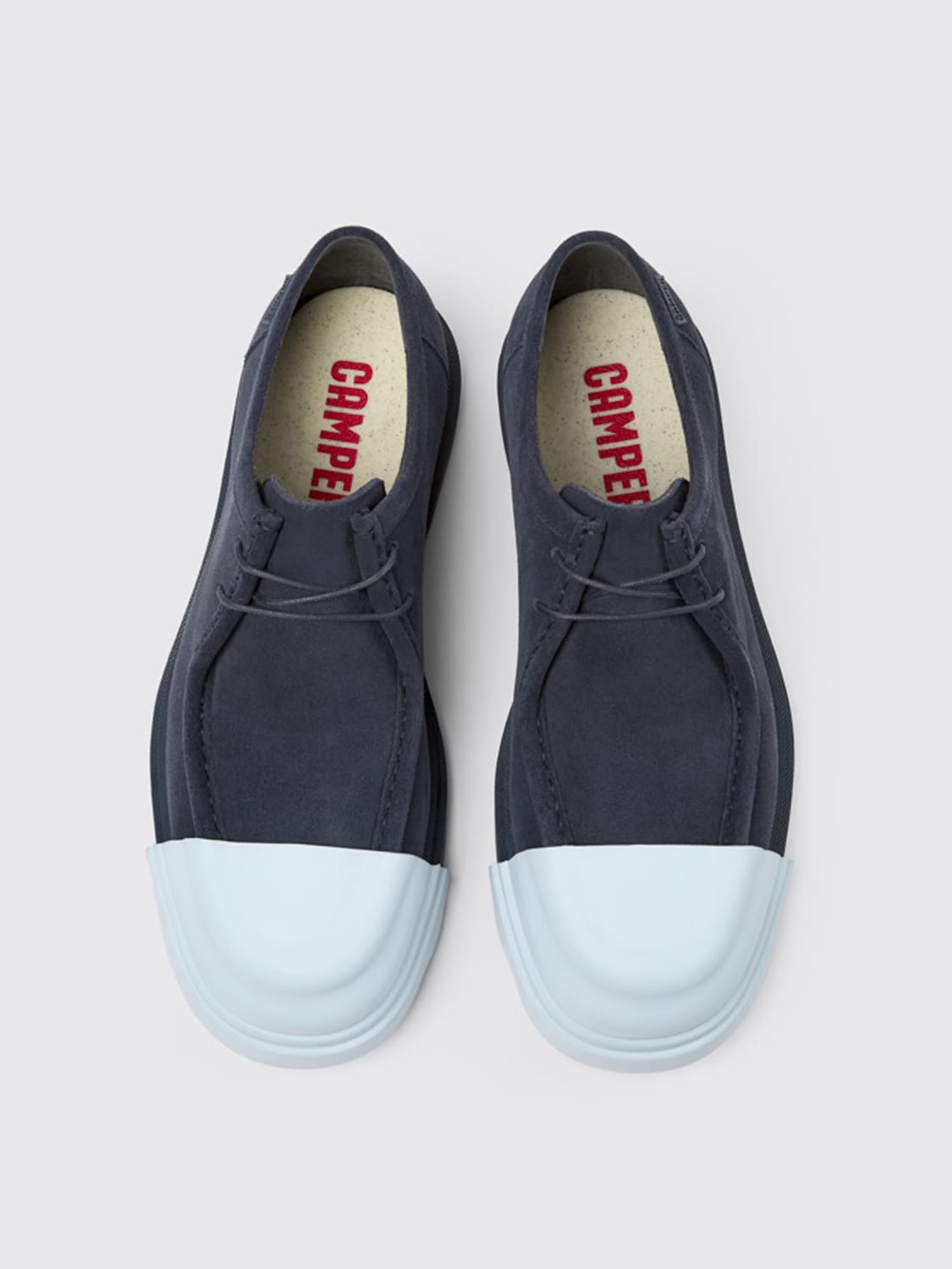 CAMPER CHAUSSURES DERBY: Chaussures homme Camper, Bleu - Img 4