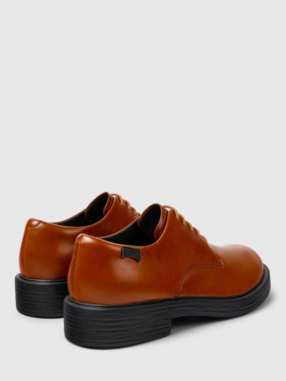 CAMPER CHAUSSURES DERBY: Chaussures homme Camper, Marron - Img 3