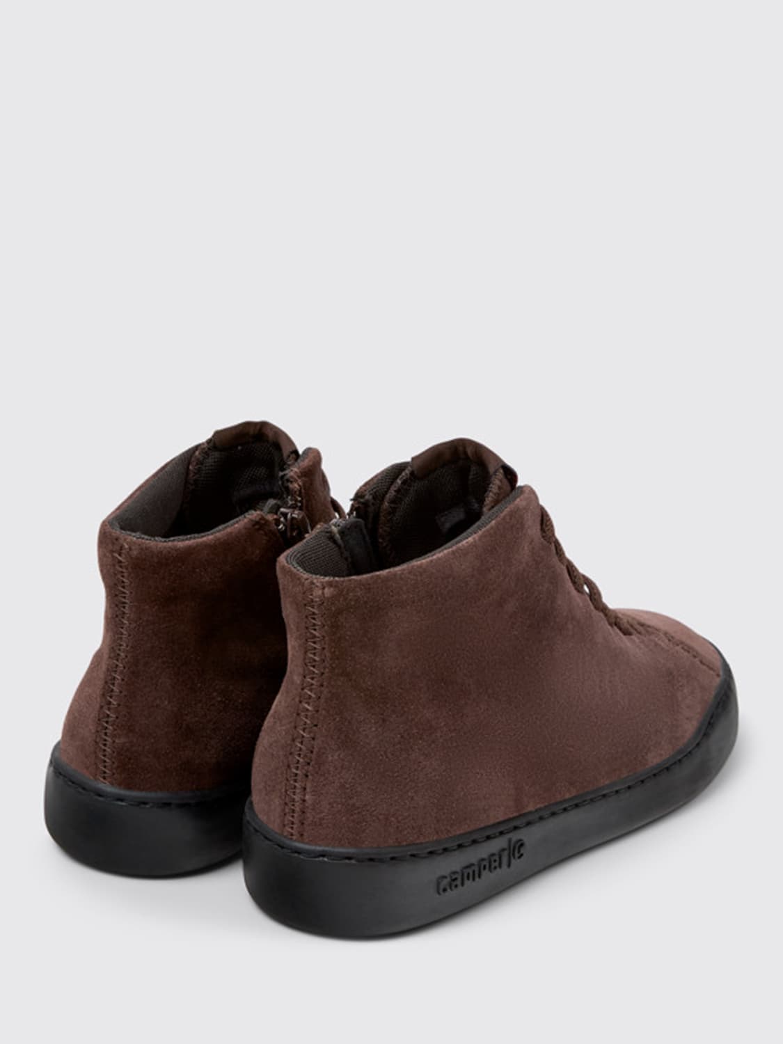 CAMPER BOOTS: Sneakers woman Camper, Brown - Img 3