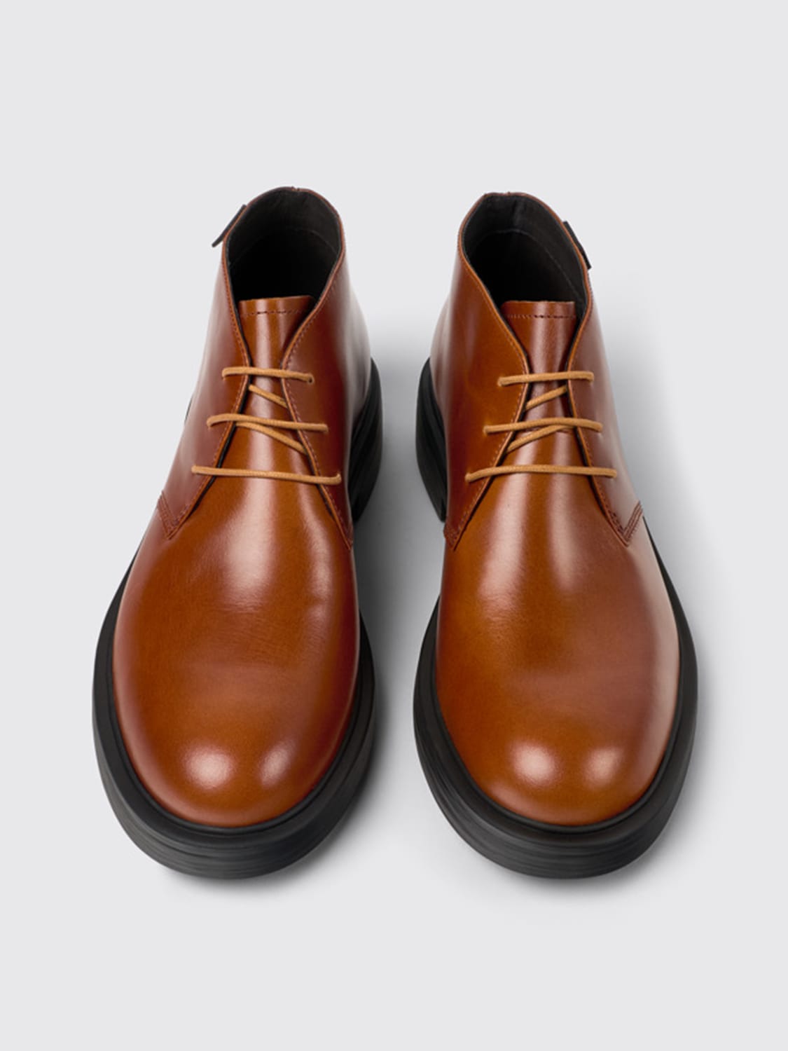 CAMPER BOTTINES: Chaussures homme Camper, Marron - Img 4