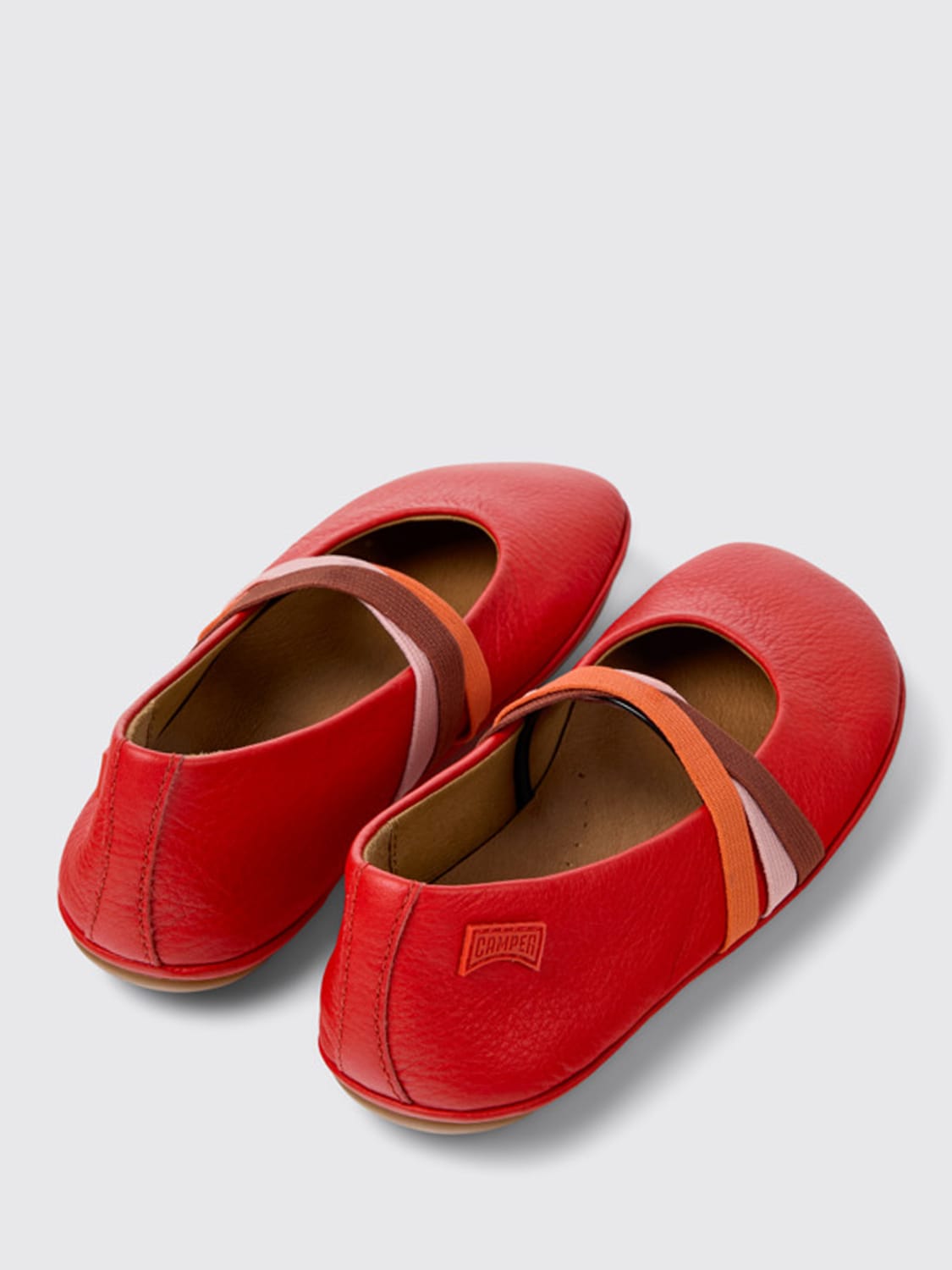 CAMPER SHOES: Camper girls' ballet flats, Red - Img 3