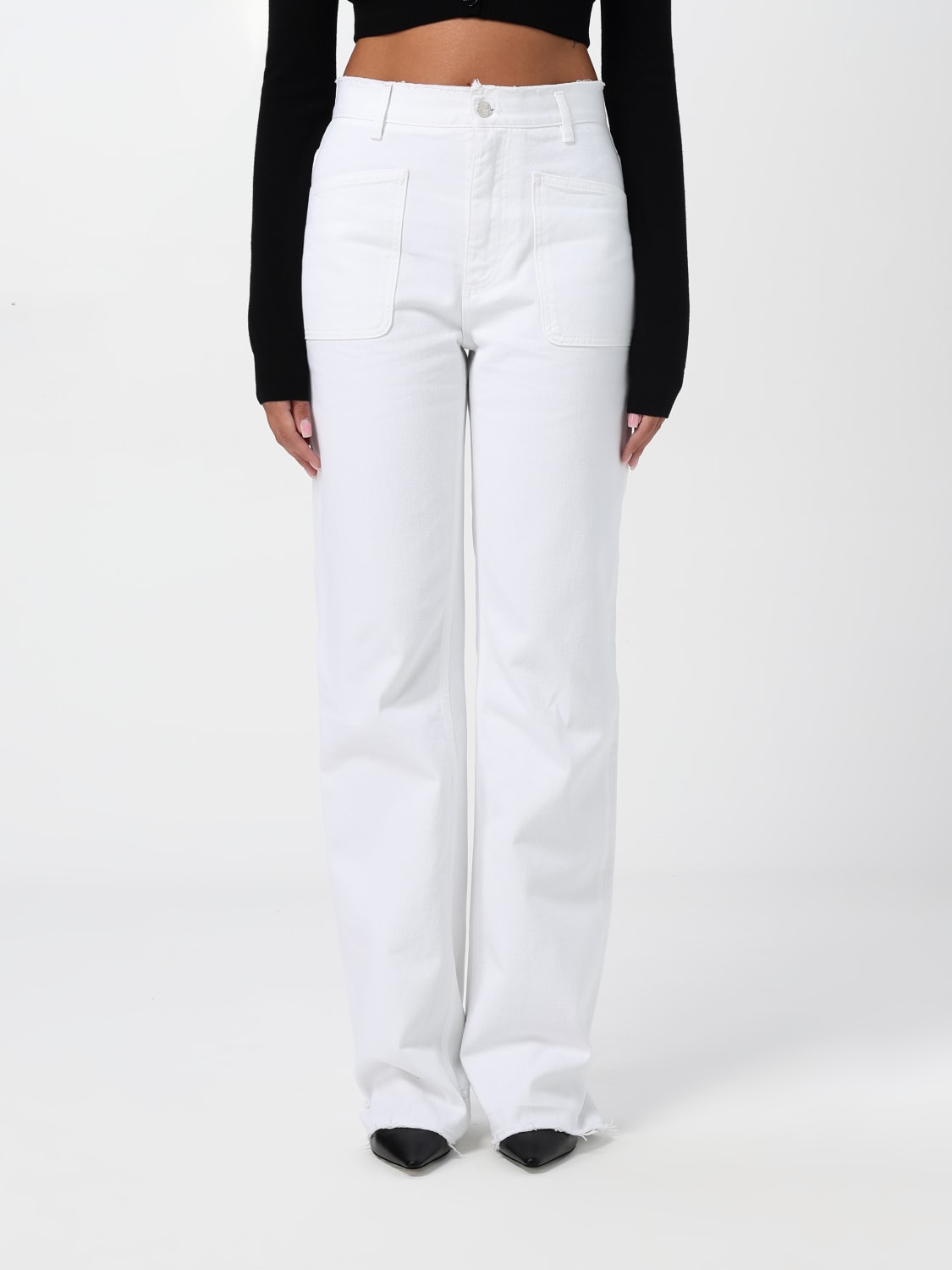 DOLCE & GABBANA PANTALÓN: Pantalón mujer Dolce & Gabbana, Blanco - Img 1