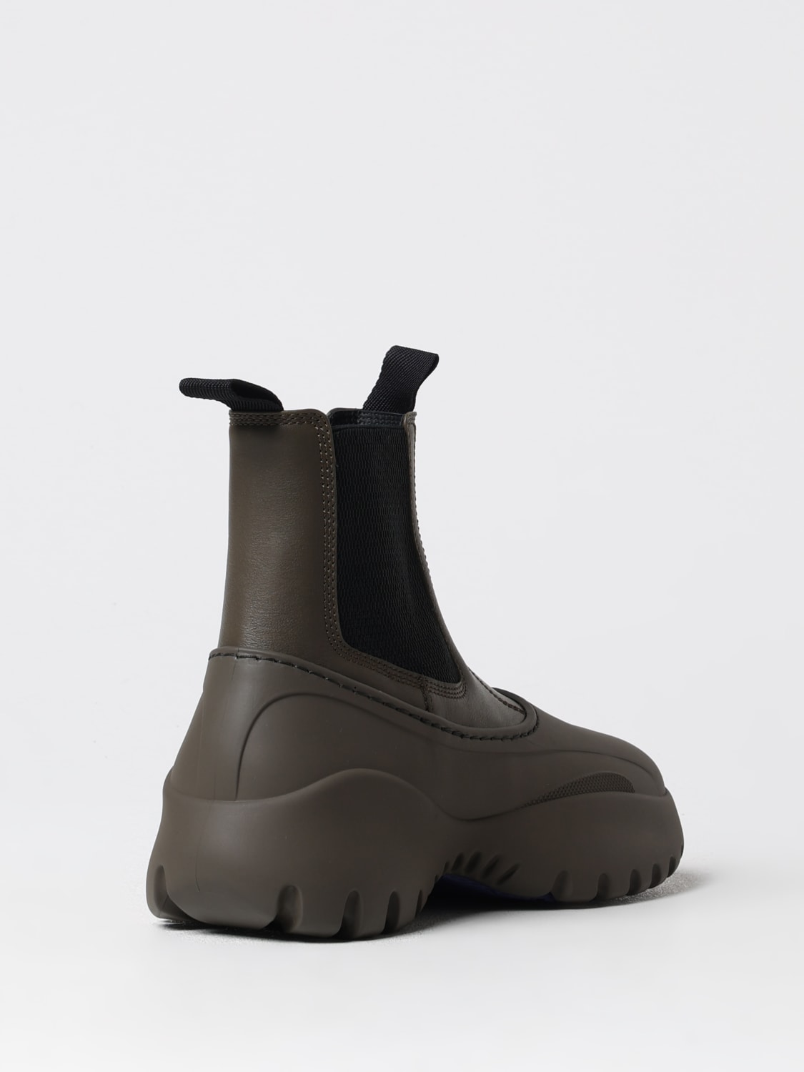 BURBERRY BOOTS: Boots men Burberry, Green - Img 3