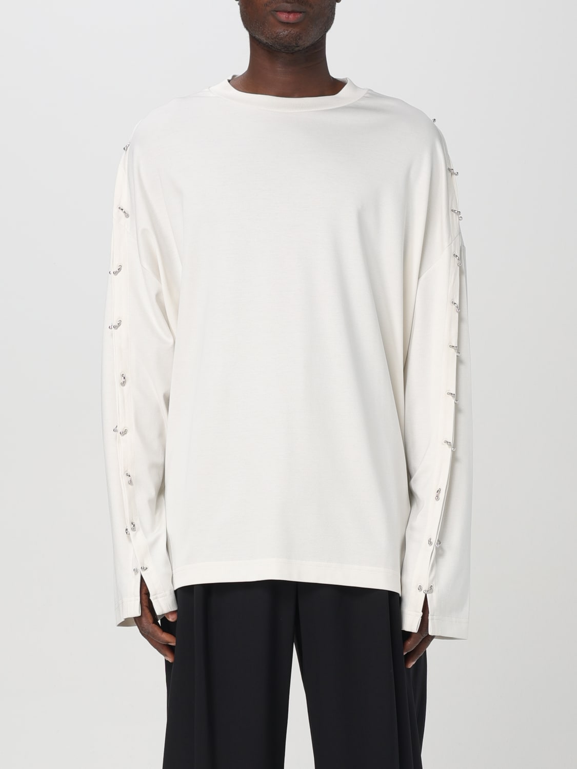 MUGLER SWEATER: Sweater men Mugler, White - Img 1