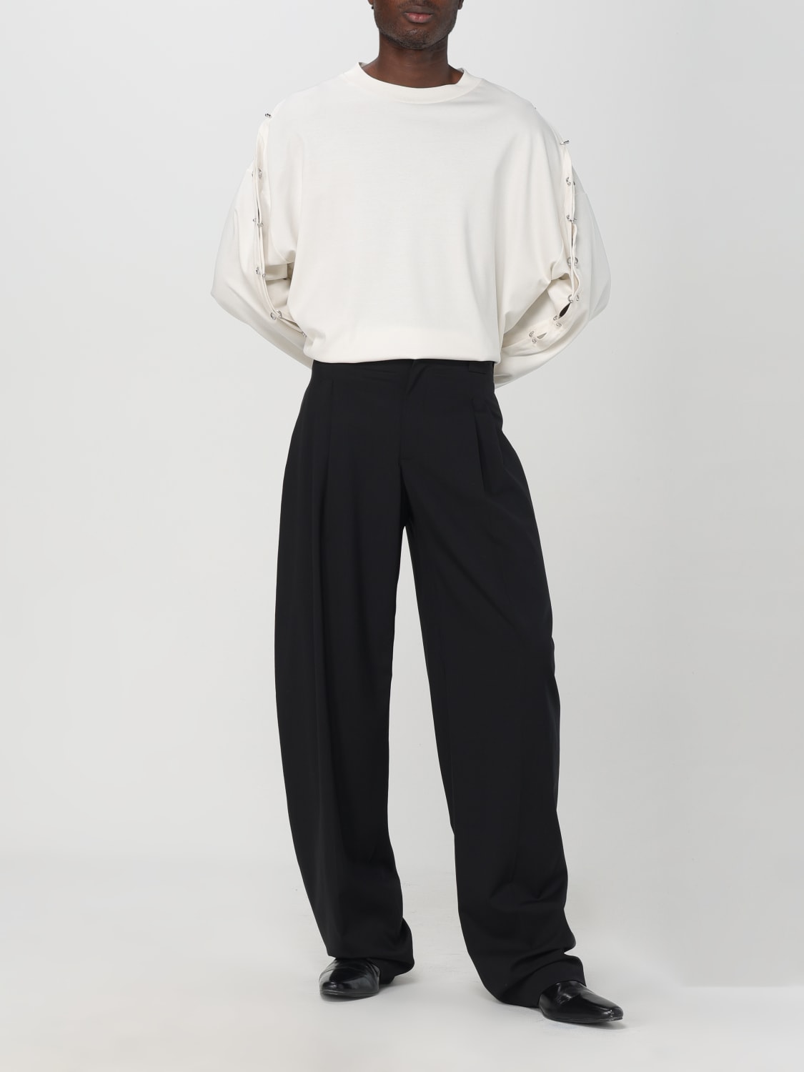 MUGLER SWEATER: Sweater men Mugler, White - Img 2