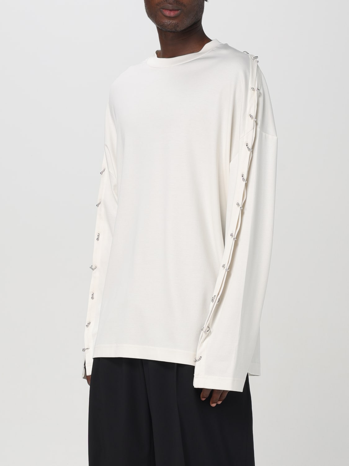 MUGLER SWEATER: Sweater men Mugler, White - Img 4