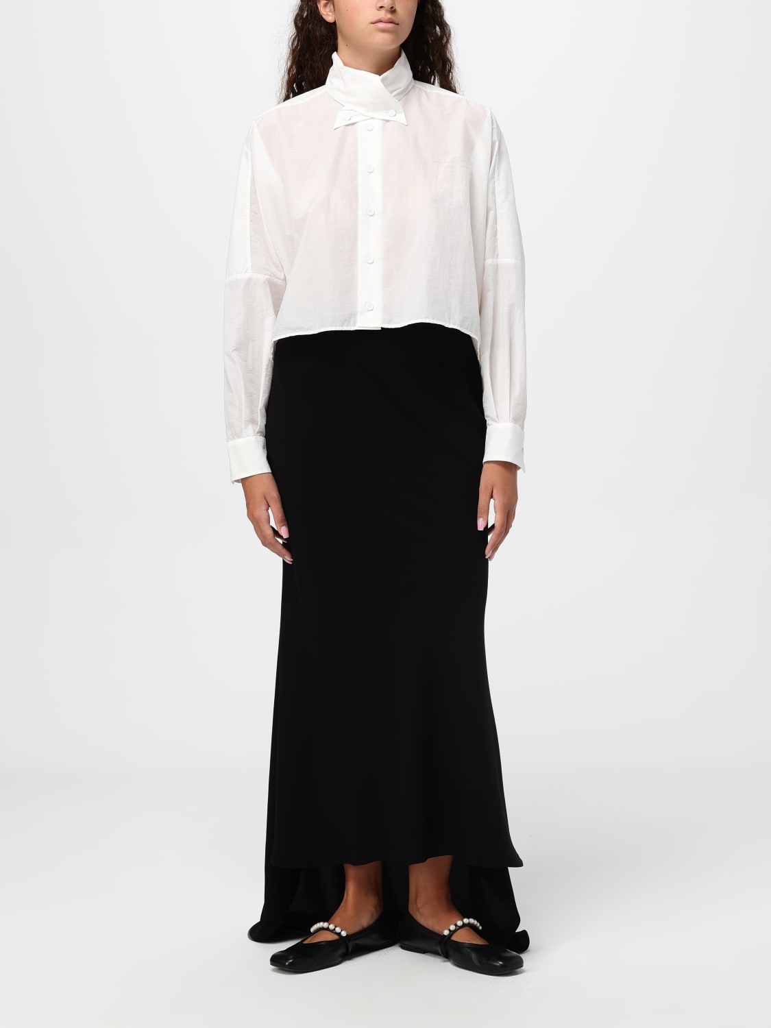 スカート PHILOSOPHY DI LORENZO SERAFINI Woman Skirt Black 01115719 Philosophy Di Lorenzo Serafini Outlet: Skirt woman - Black