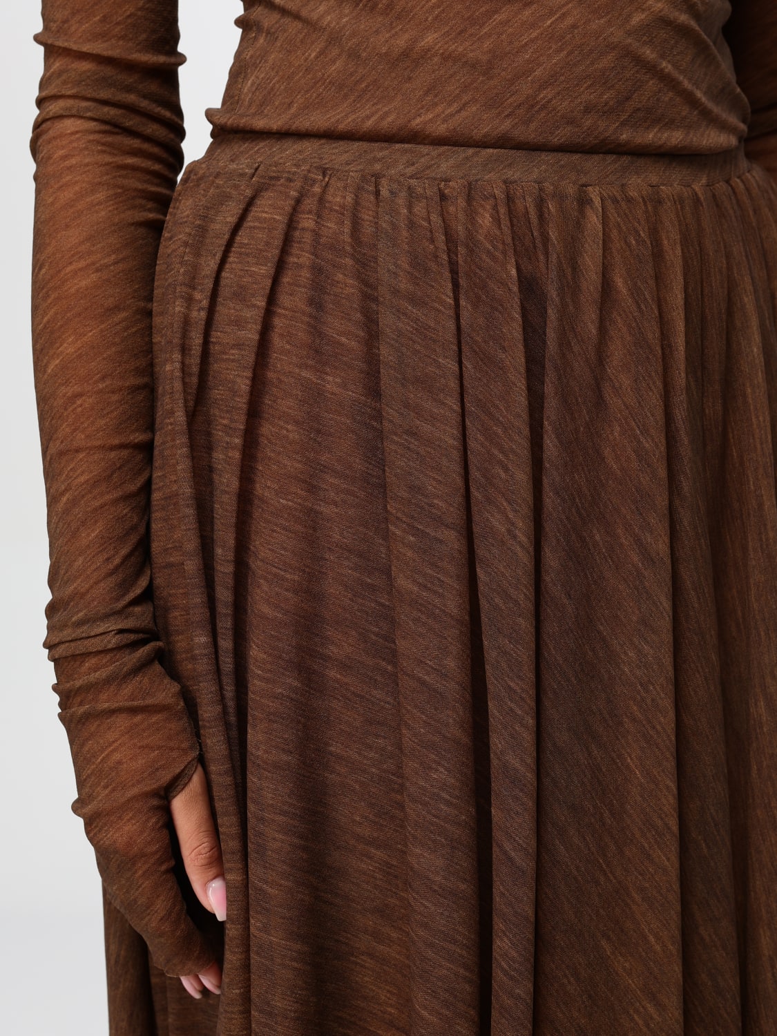 スカート PHILOSOPHY DI LORENZO SERAFINI Woman Skirt Brown 01145738 PHILOSOPHY DI LORENZO SERAFINI: Skirt woman - Brown