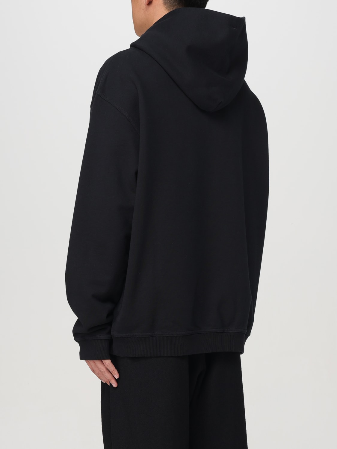 MAISON MARGIELA：スウェットシャツ メンズ - ブラック | GIGLIO.COM