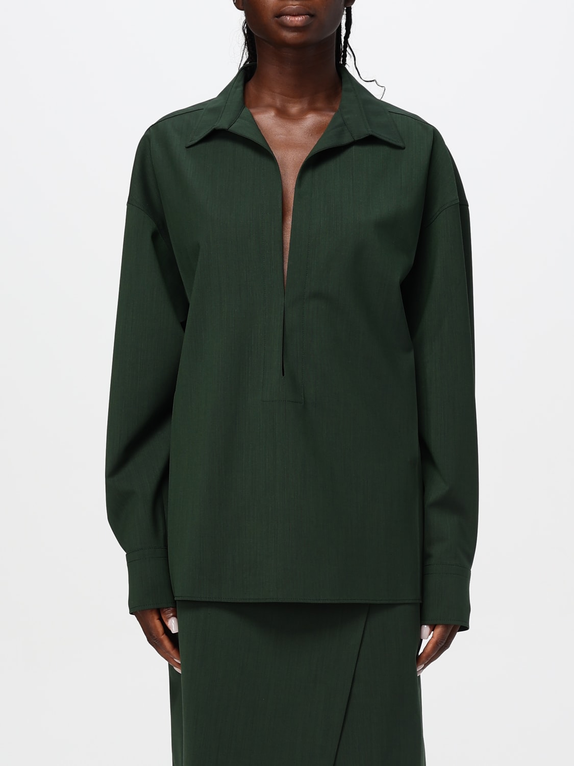 Giglio Camicia Philosophy Di Lorenzo Serafini in misto lana