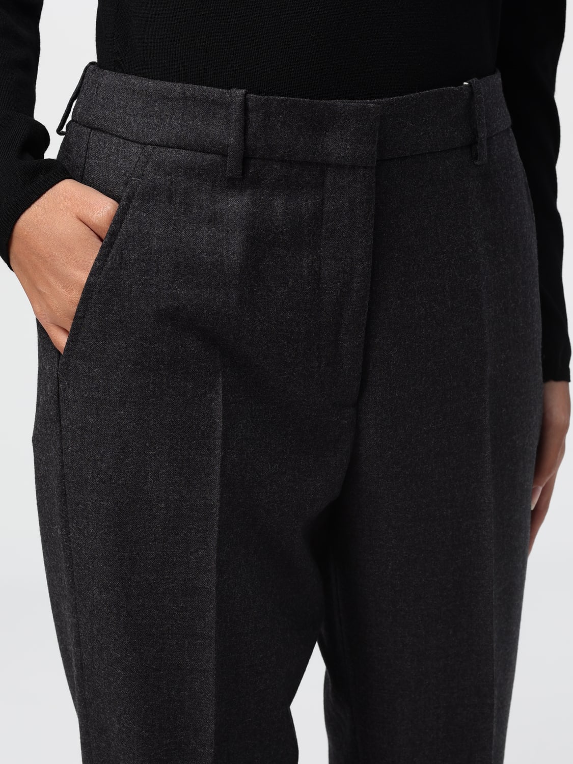 SLOWEAR PANTALON: Pantalon femme Slowear, Anthracite - Img 3