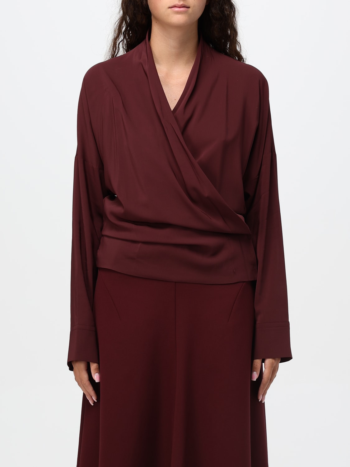 Giglio Blusa Philosophy Di Lorenzo Serafini in viscosa