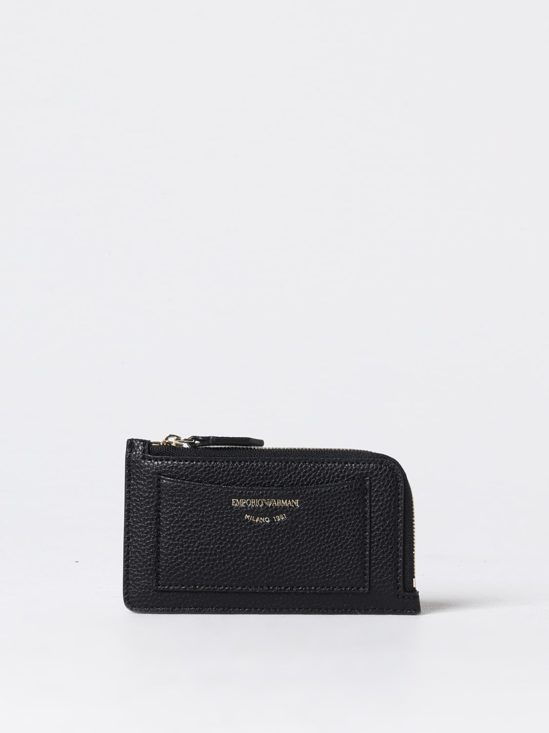 EMPORIO ARMANI Portafoglio donna Nero Portafoglio Emporio Armani EW000367AF11953 online su GIGLIO.COM