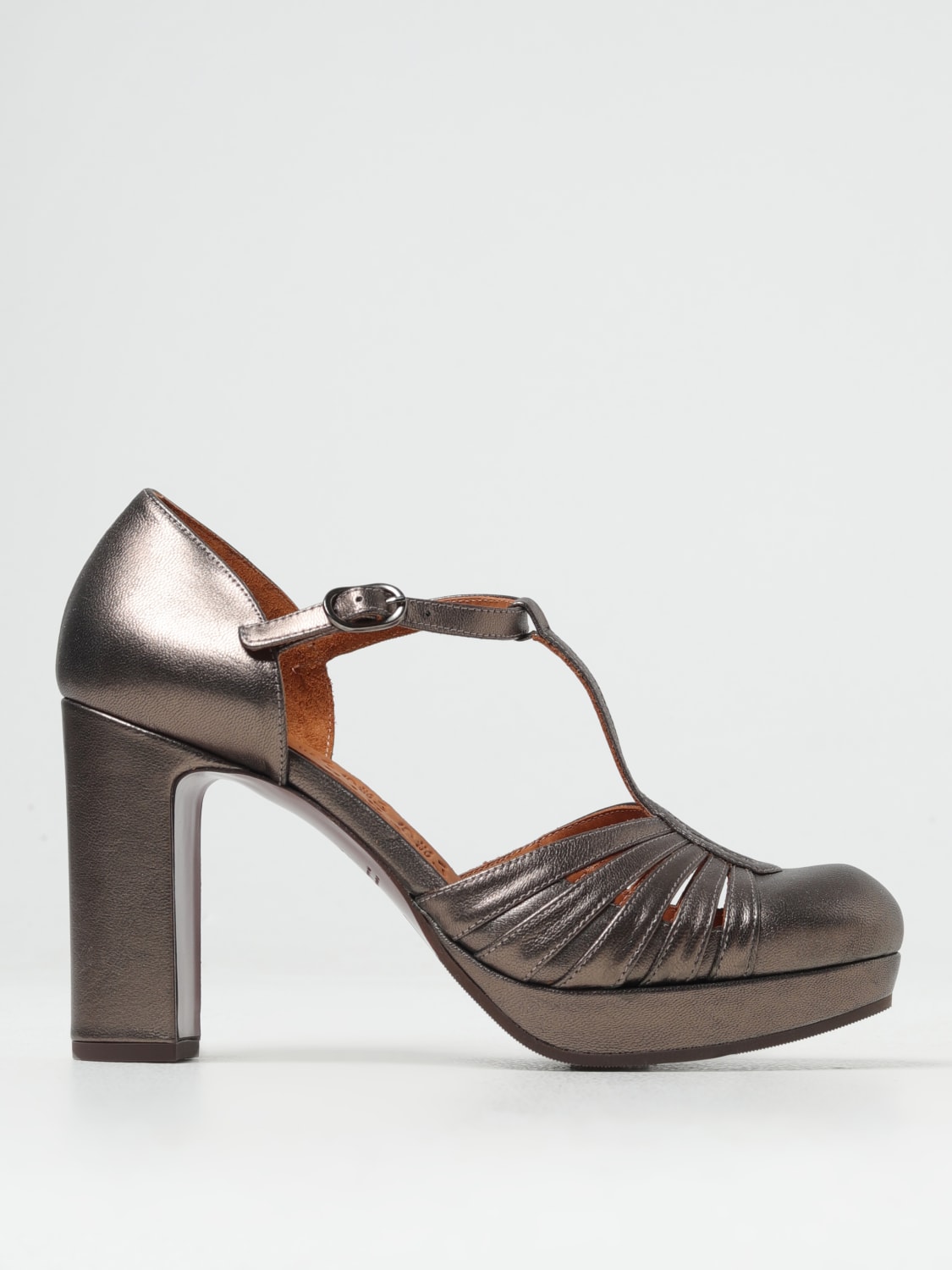 CHIE MIHARA HIGH HEEL SHOES: Heeled sandals woman Chie Mihara, Grey - Img 1