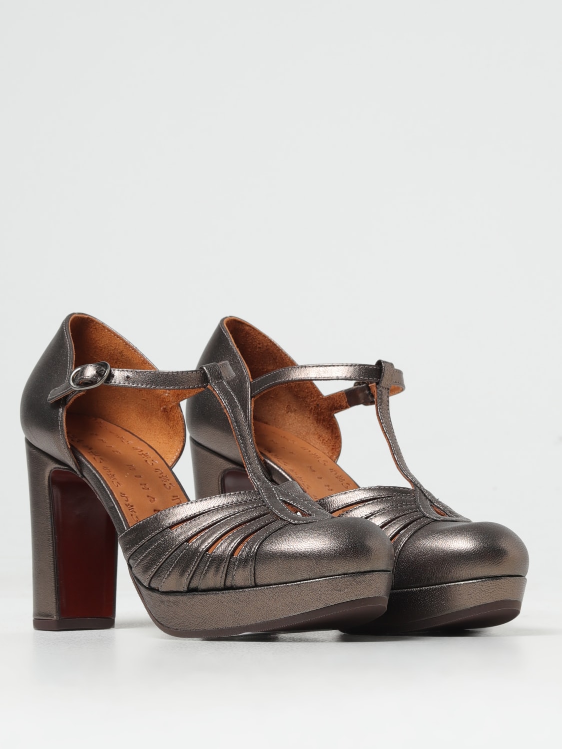 CHIE MIHARA HIGH HEEL SHOES: Heeled sandals woman Chie Mihara, Grey - Img 2