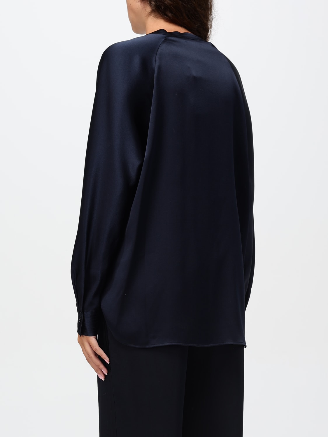 VINCE TOP: Top mujer Vince, Azul Oscuro - Img 2