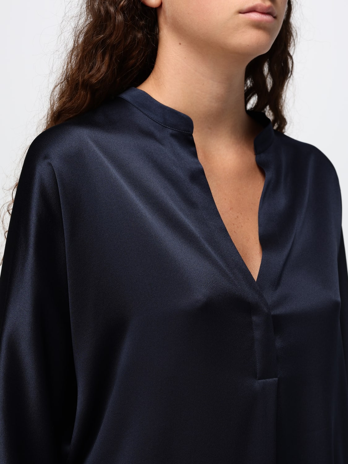 VINCE TOP: Top mujer Vince, Azul Oscuro - Img 3